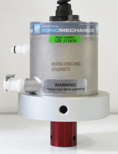 Industrial Sonomechanics Water-Cooled Ultrasonic Transducer