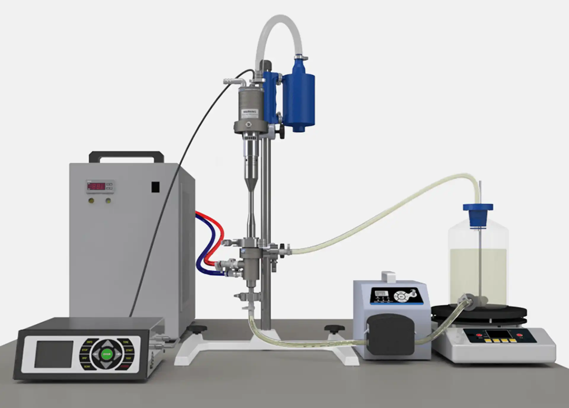 LSP-600 laboratory-scale ultrasonic processor – Industrial Sonomechanics